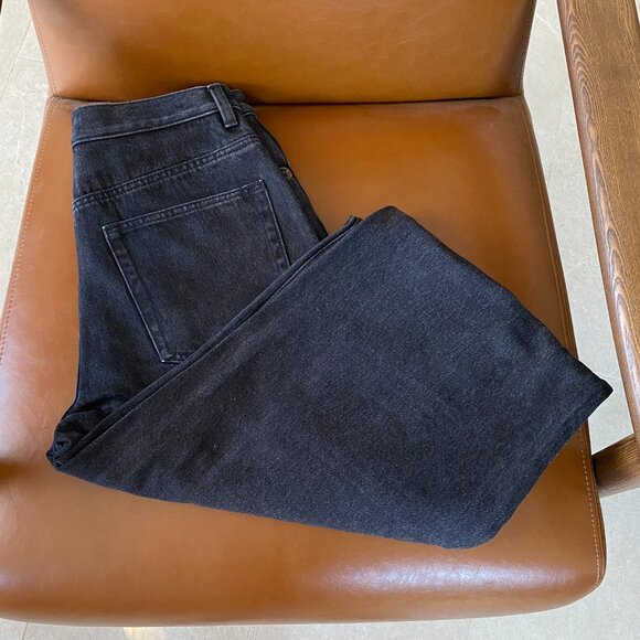 & Other Stories High Waist Wide Leg Jeans in Black Size 27 (NWOT) - Picture 6 of 7